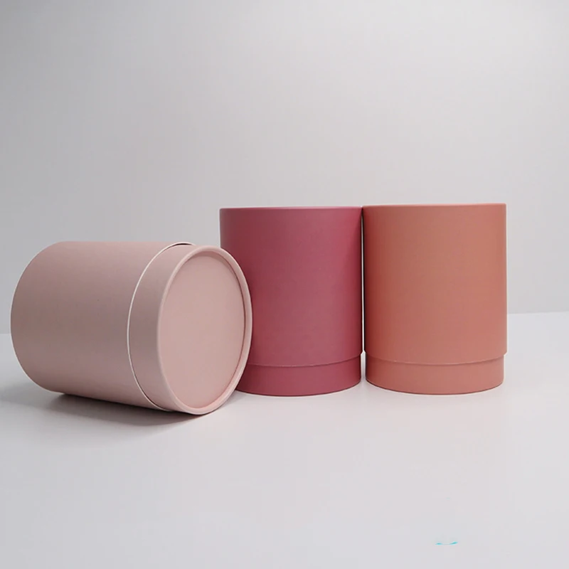 Cosmetic kraft packaging cardboard lip balm container paper tube