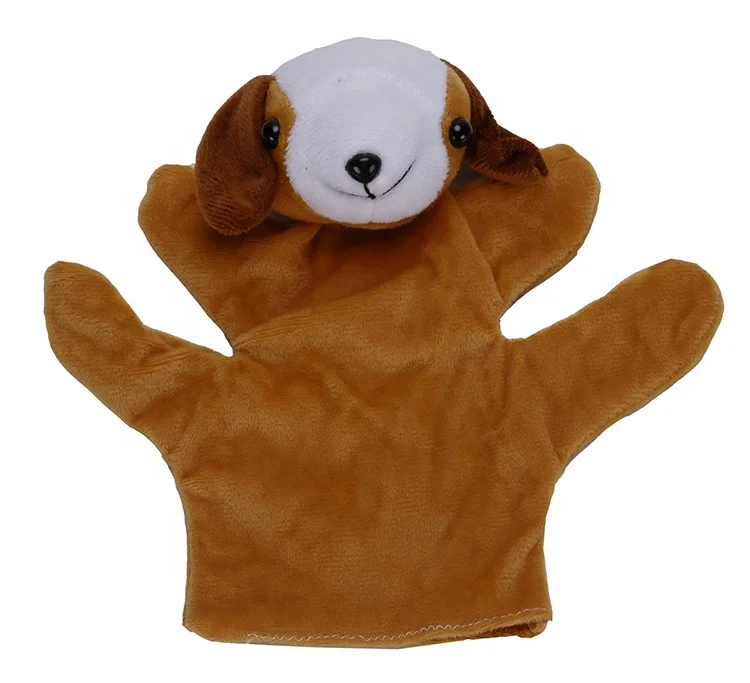 
Wholesale factory custom China supplier cute animal hand puppet with ce 