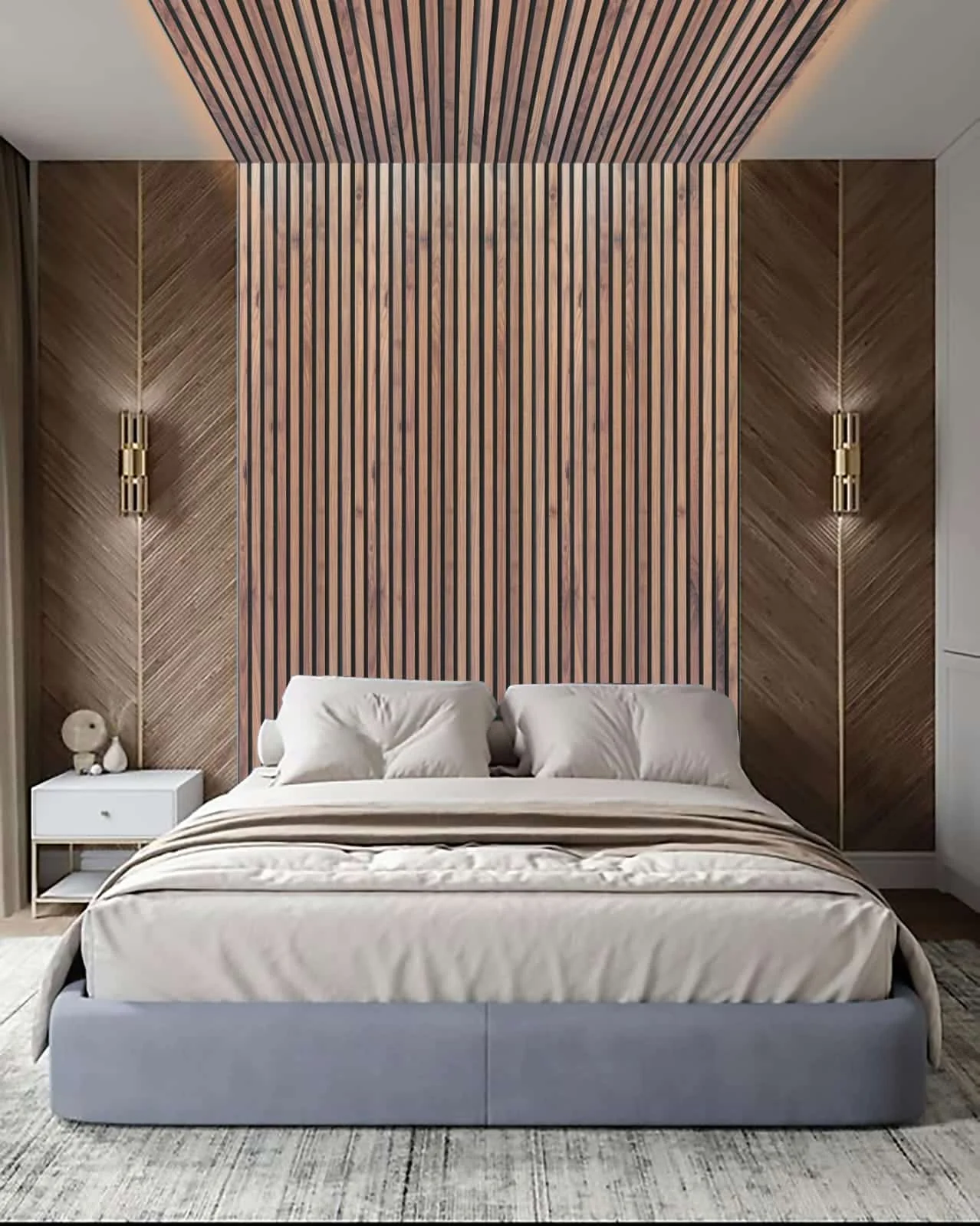 Customizable Wall Decor MDF Wood Slat Wall Panels Akupanels Fireproof Solid Wood Board Soundproof Wall Panels For Hall