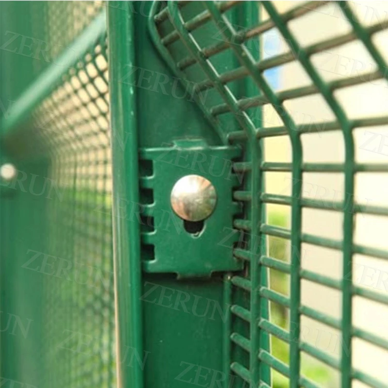 358 High Security Anti Climb Fencing Clear View Fence