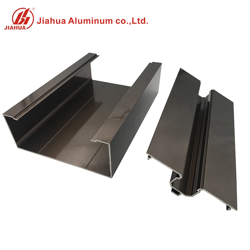 Glass Partition Aluminium Slim Partition Profiles for Office Cabin