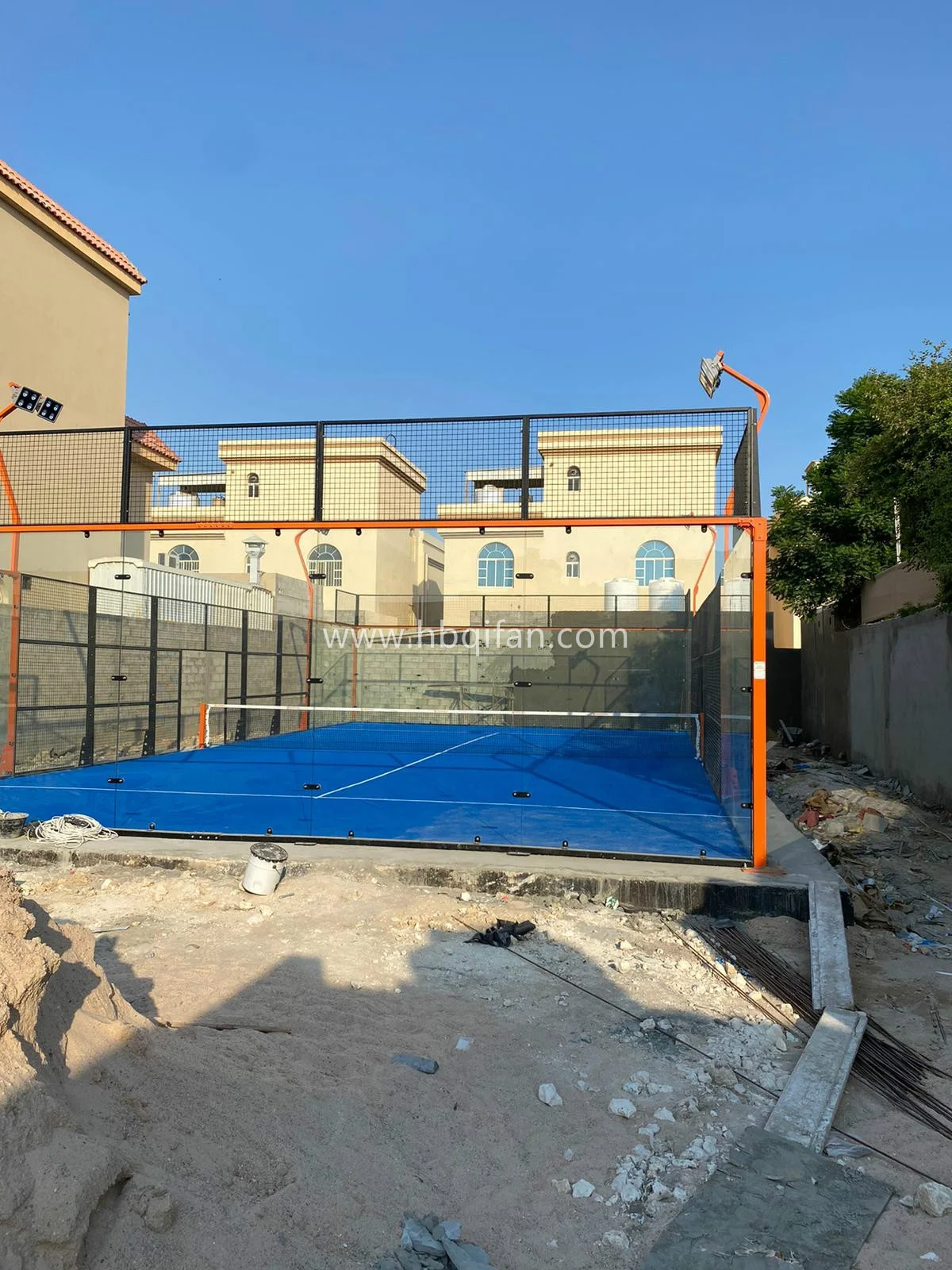 Hot Selling Paddle Tennis court Panoramic Assembled Indoor And Outdoor Padel Court Price