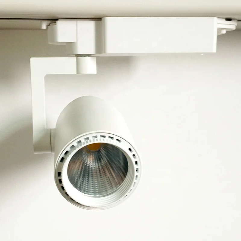 Jianshi 2021 New Design Polarized Light Led Track Light 30w 3000K Jewellery Shop Brand Store Use Commercial Spot Track Led Light