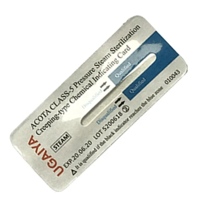 2022  Hot Sale  Autoclave Vcauum Steam  Sterilizer Validation Test Class 5 Chemical Indicator Strip