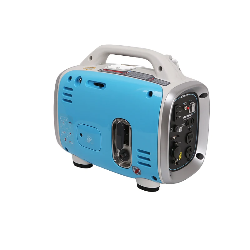 China Factory Price GS950i Recoil Start 800w Power Gasoline Silent Mini Inverter Generator