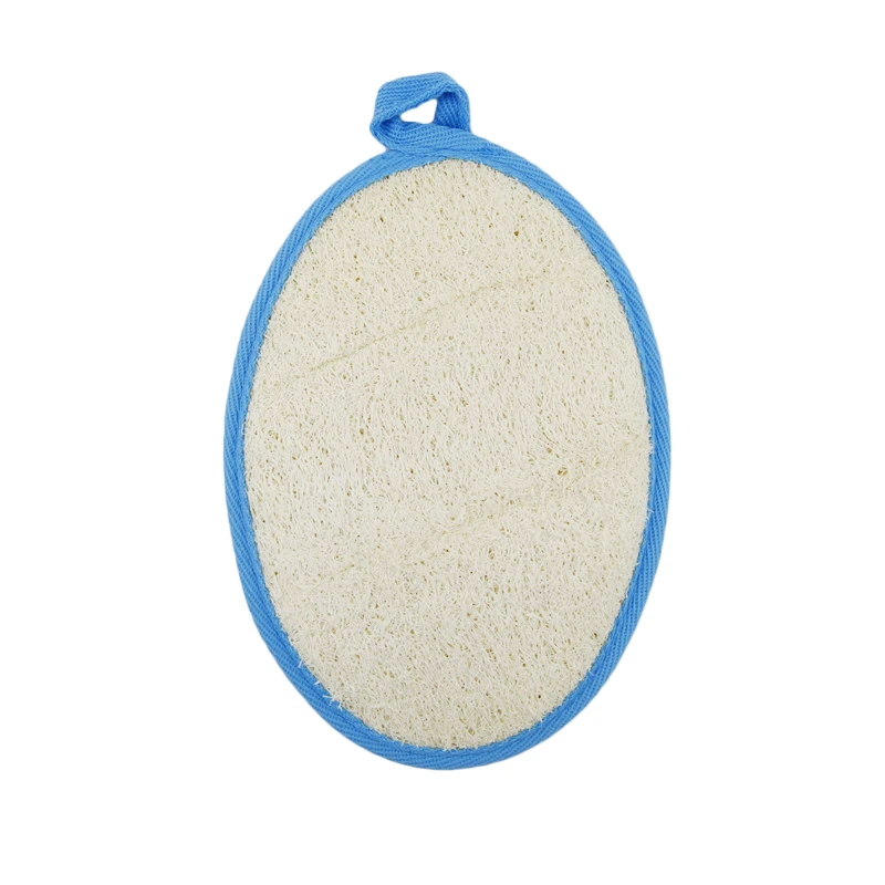 100% Natural Biodegradable Bath Exfoliating Scrub Cleansing Loofah Sponge Pads Natural Luffa Sponge
