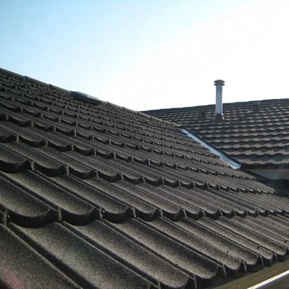 Good price China Factory whosale high quality Stone Coated Roof 0.35mm bond Tile Roofs Metal Stone Colored
