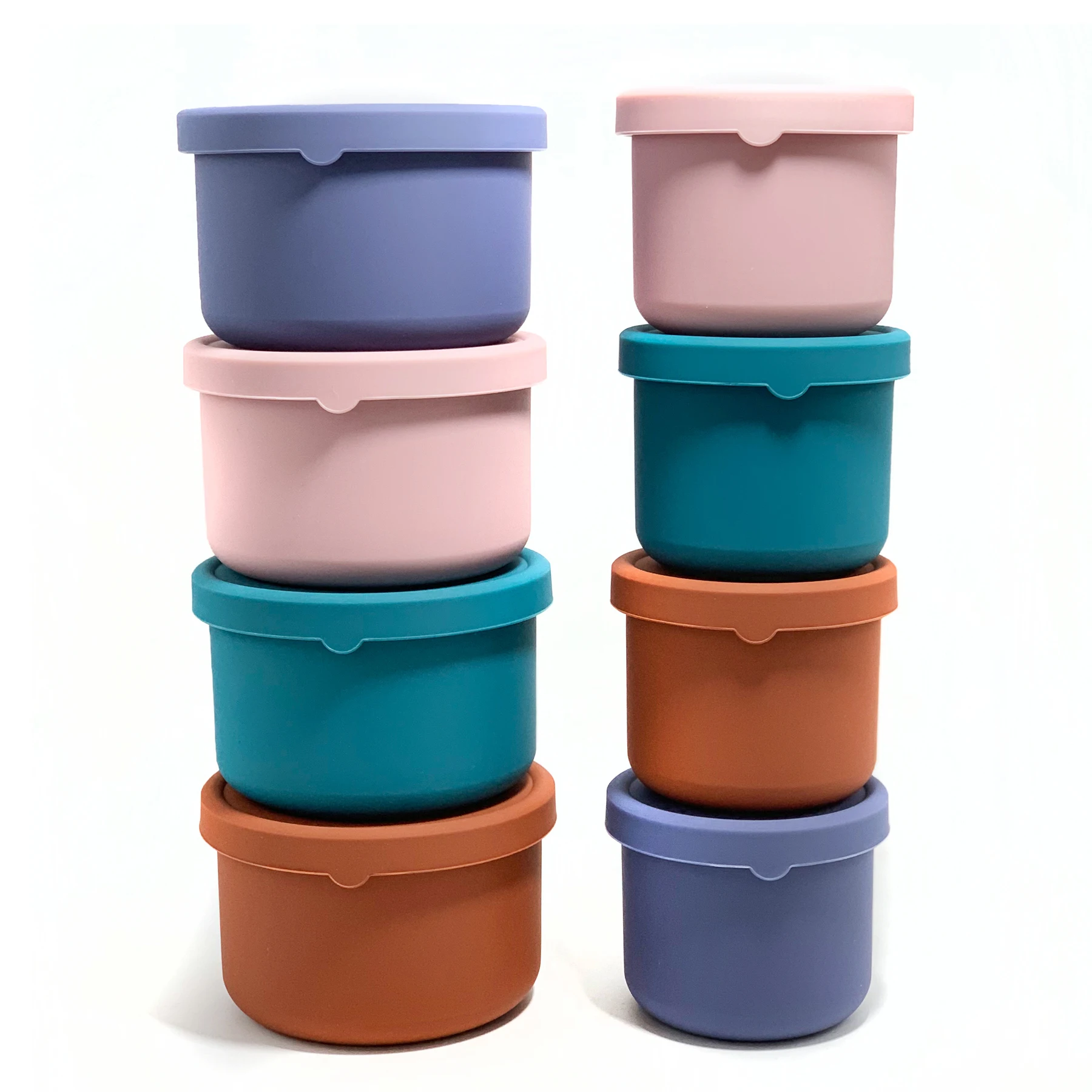 New Design Custom Color Kitchen Sealed Storage Food Storage Box  Portable Lunch Box Silicone Heated Storage Containers With Lid
