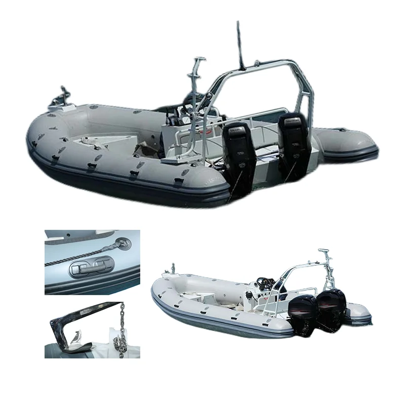 New Trendy High Quality bass boat with motor rib boat hypalon aluminium 300 electric speed boat for sale