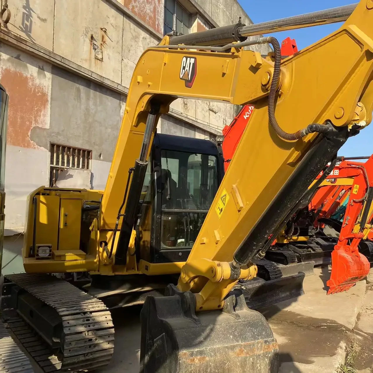 Used Crawler Excavator good condition cheap price second hand CAT 307C original engine EPA licensed EC licensed in stock
