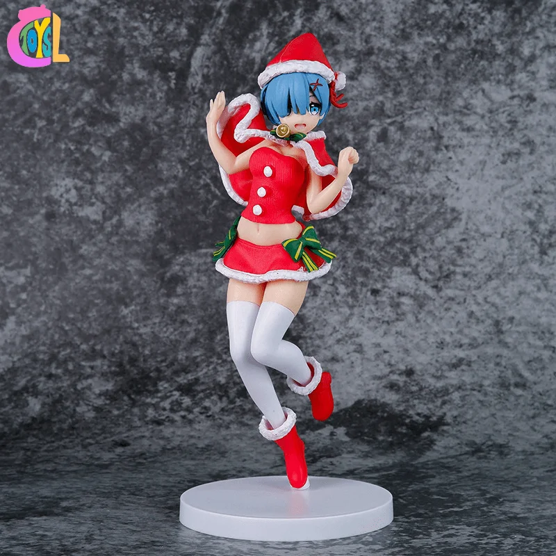Life In A Different World From Zero Rem Toy Model Rem Figure Christmas Sexy Style Statue Anime Action Figure