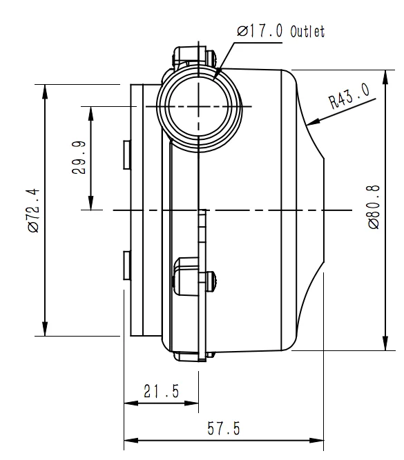 8.5kPa  WONSMART mini air blower high capacity brushless dc blower