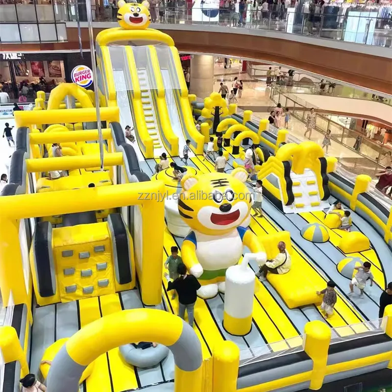 New Model Hot Selling High Quality Children Colorful Inflatable Slide Combination Castle Garden Amusement Place Huge air Toys