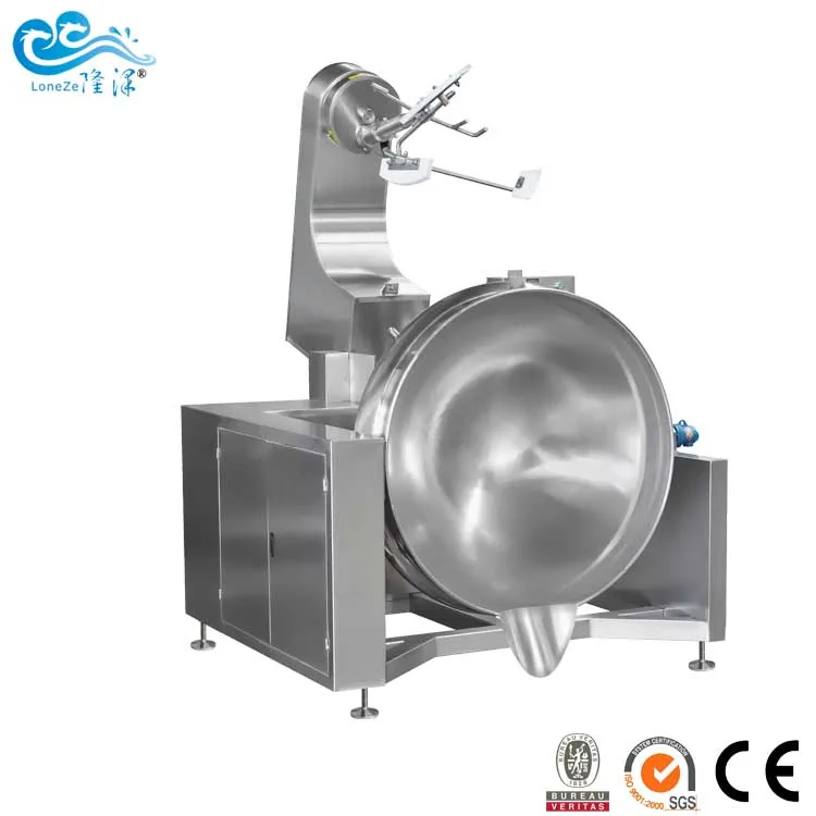 Commercial automatic mixing kettle approved by CE