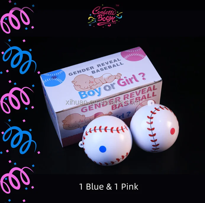 Gender reveal baseball Confetti Manufacturer Cannons Christmas Valentine Chinese Wedding Graduation Item Style Pcs