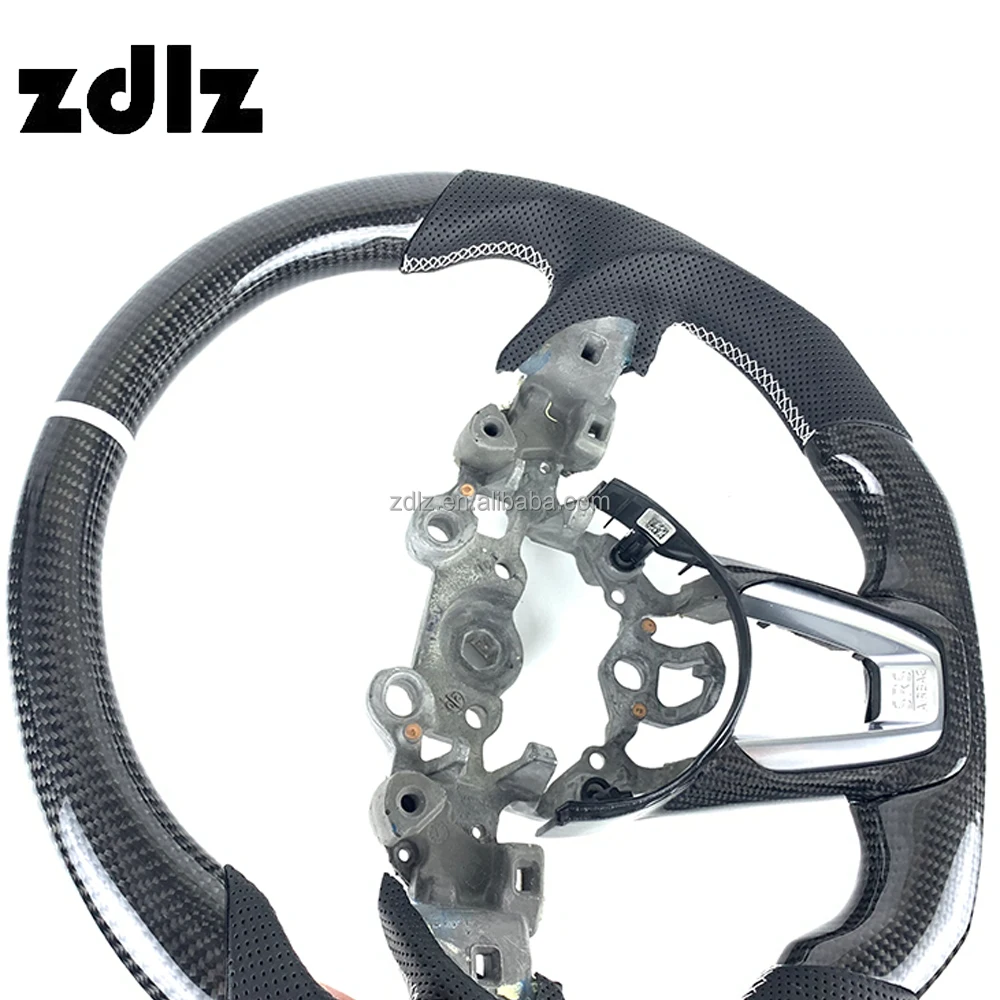 Carbon Fiber Steering Wheel For Mazda 3 5 6 7 CX3 CX4 CX5 CX9 MX-5 RX-8 Axela Atenza CX-3 CX-5 CX-7 Steering Wheel Customizable