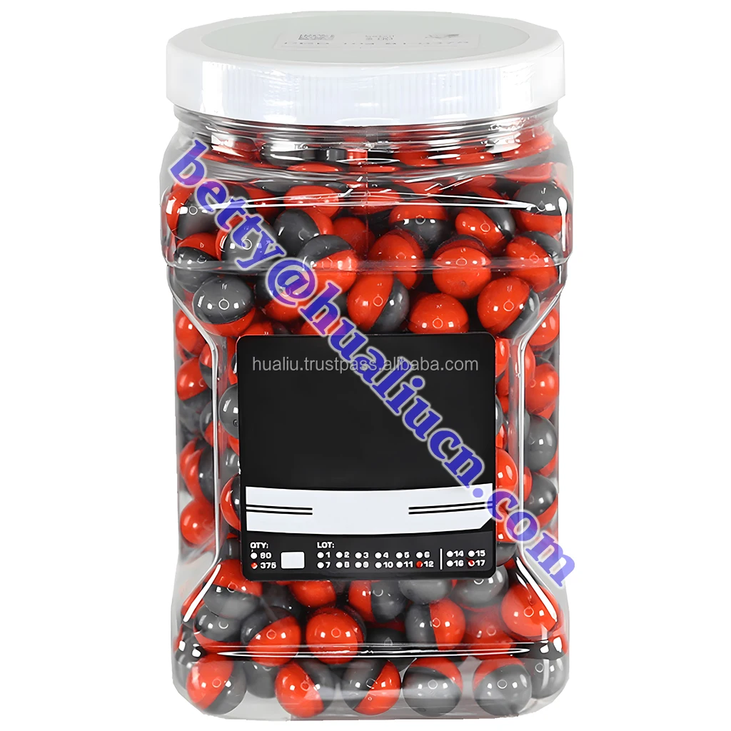 Wholesale 0.68 Caliber Shooting Powder Fill Calcium Bentonite Customizable Packaging Powder Bullet Ball