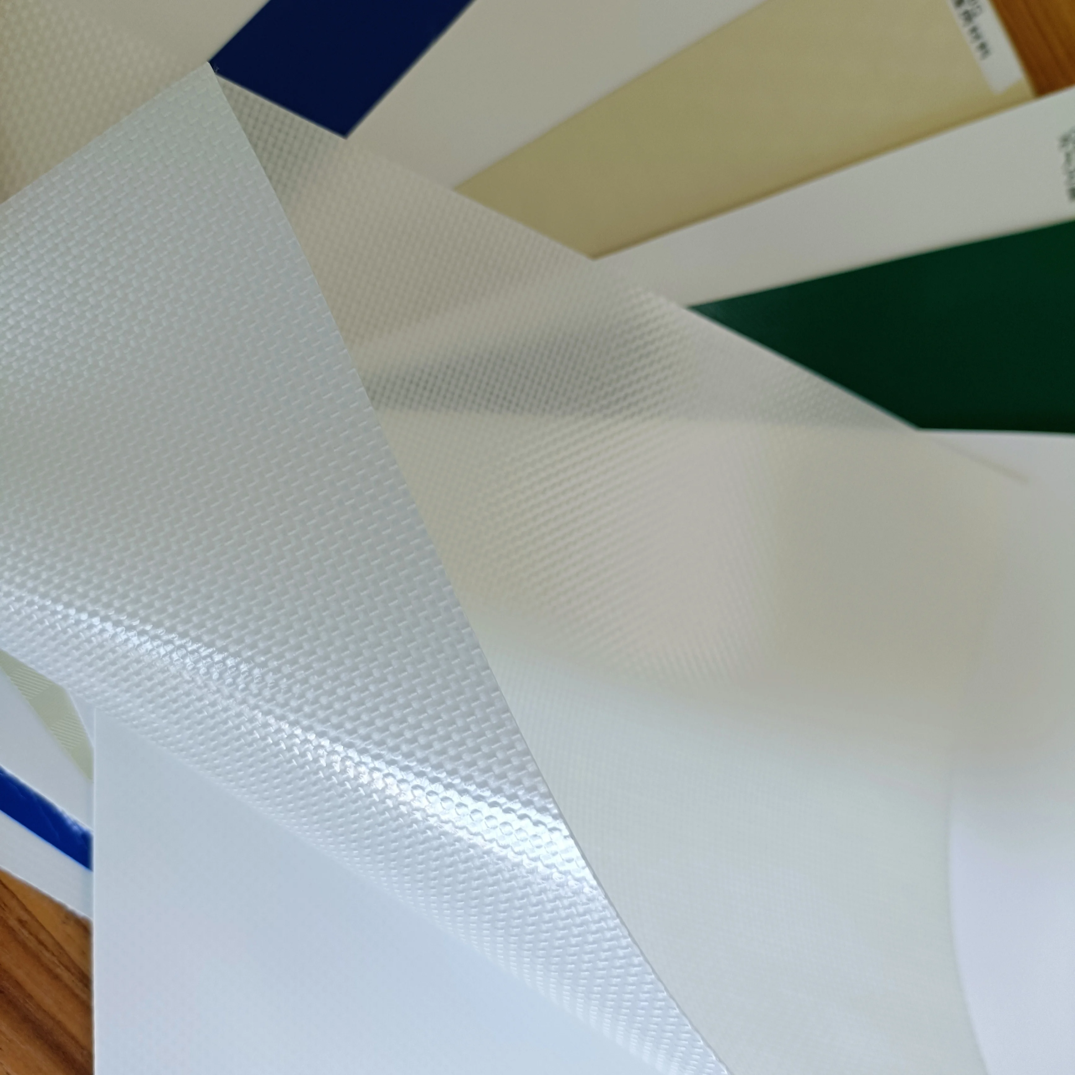 Professional membrane material architectural fabric colorful PVC/PVDF / for tensile structures permanent structures membrane