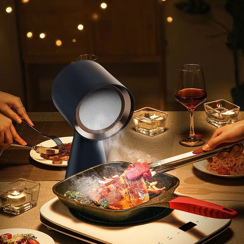 Custom Cheap Wholesale Kitchen Modern Household Portable Range Hood Desktop