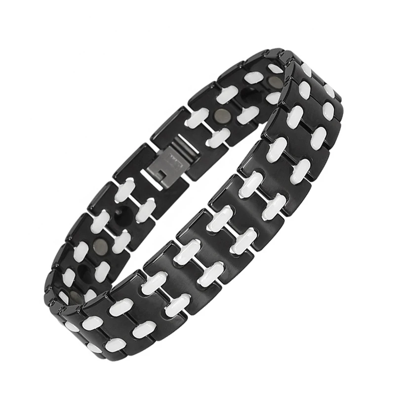 Wholesale Ceramic Bracelet Magnetic Chain Health Germanium Magnetic Bracelet