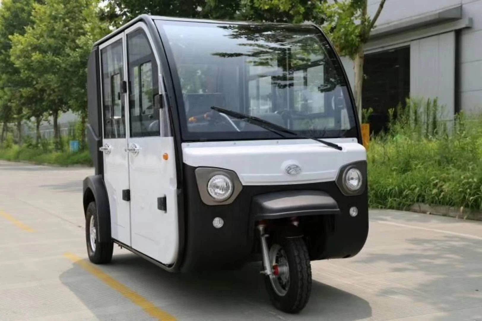 Motorcycle 3-seater Tricycle Affordable enclosed Electric Bicycle for Chinese Adults