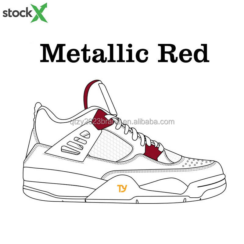 2024 High Quality Red Thunder Sneakers 4 Basketball Style Shoes University Blue Men Sports Black Cats 1 BasketballShoes Casual