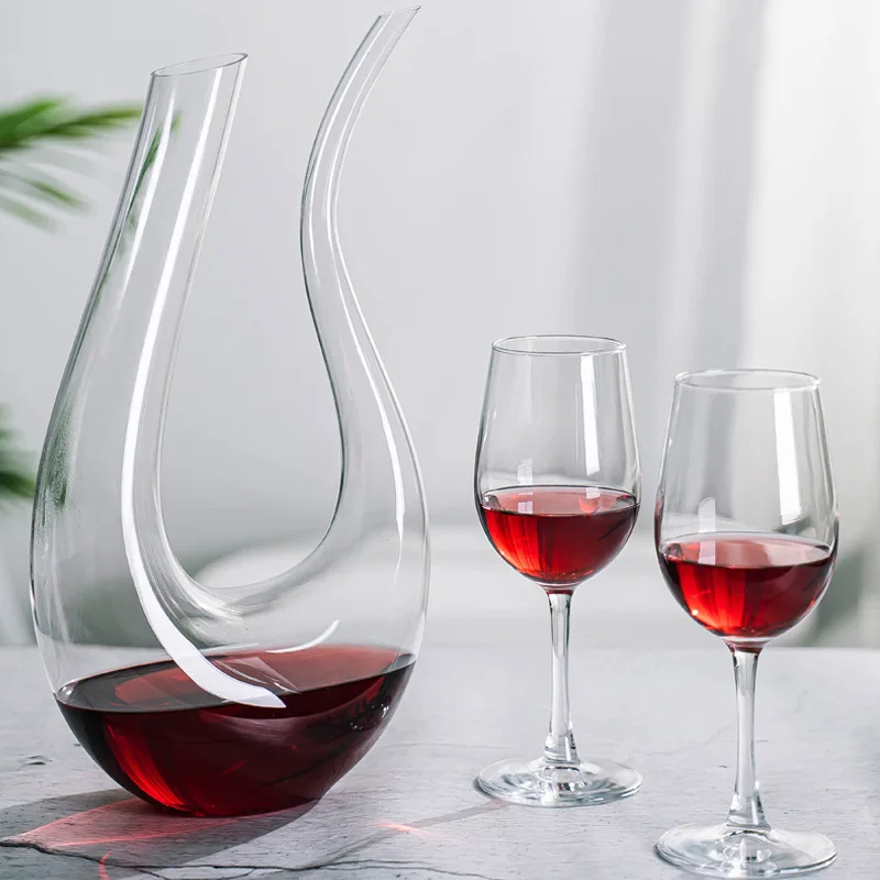 Wholesale customization of glass products with unique glass decanter containing cups