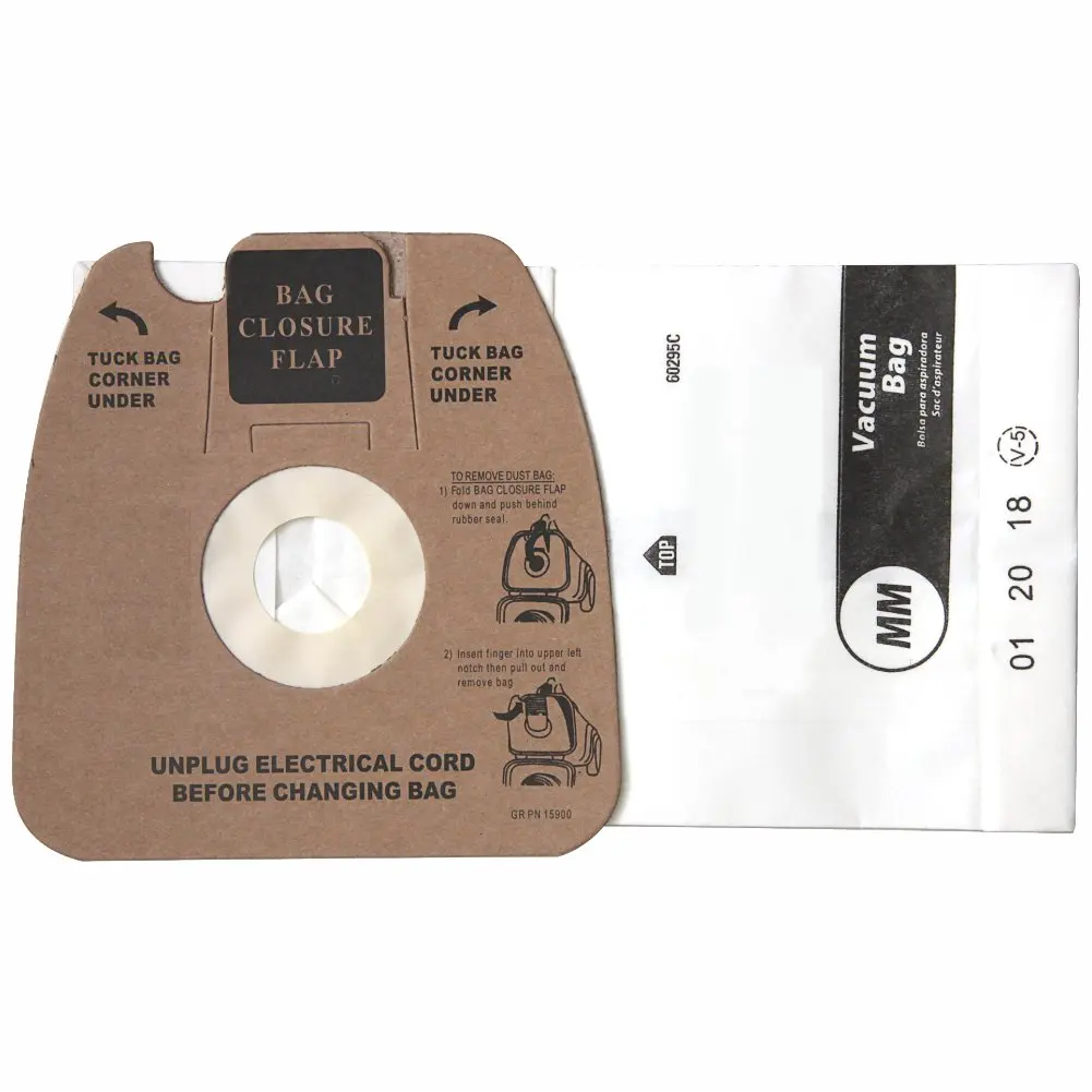 High quality Dust collector bag Type MM Vacuum cleaner Hepa bag Cloth bag