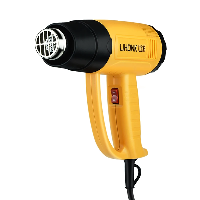 RTS LK-630E 2000W Adjustable Temp Professional Hot Air Blower Electric Heating Gun with Delay Shutdown Memory Recall Functions