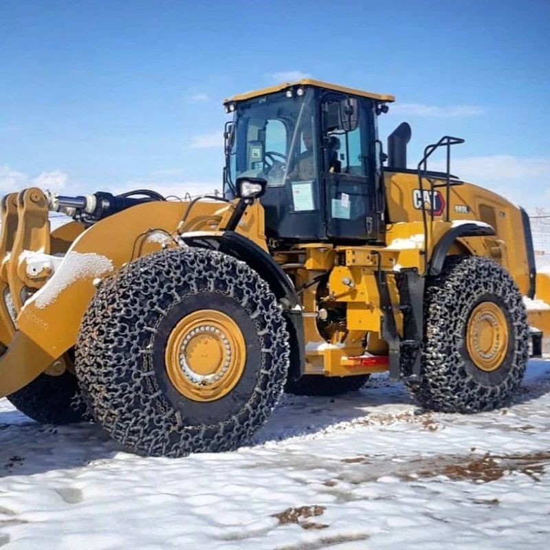 China Manufacturer Backhoe Loader Tire Protection Chains