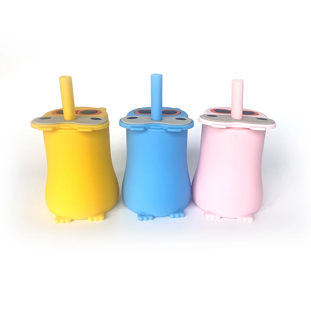 New Arrivals Baby Products Cute baby Toddler Cups Kids Drinking Training Cups Kid Cups With Lids And Straws