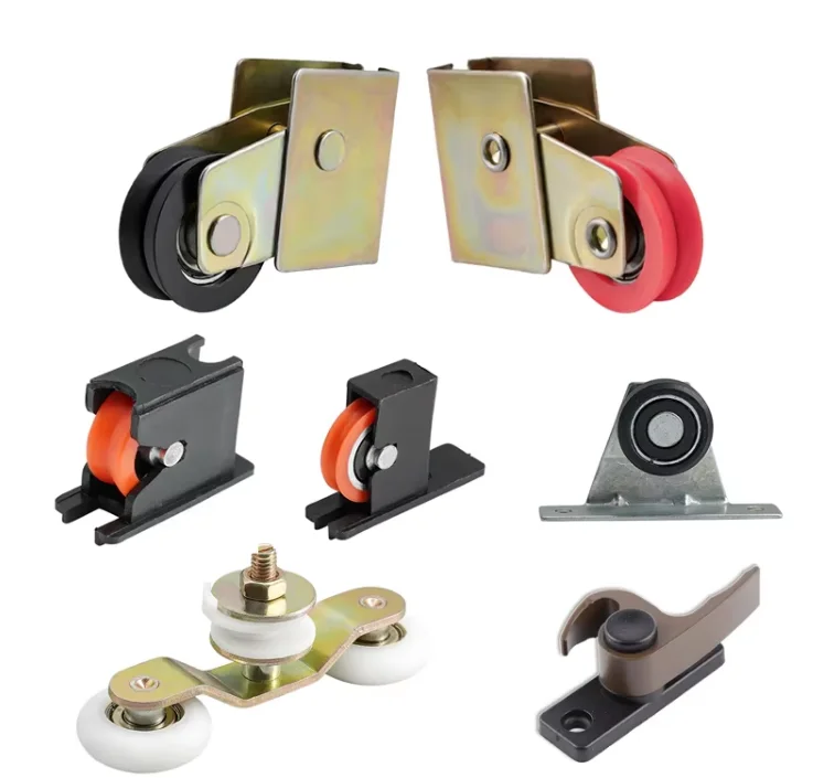Window Roller Upvc Sliding Single Flat Groove for Slidin Door And Blinds Widow Manufacturer Wheel Slide Pvc Window Roller
