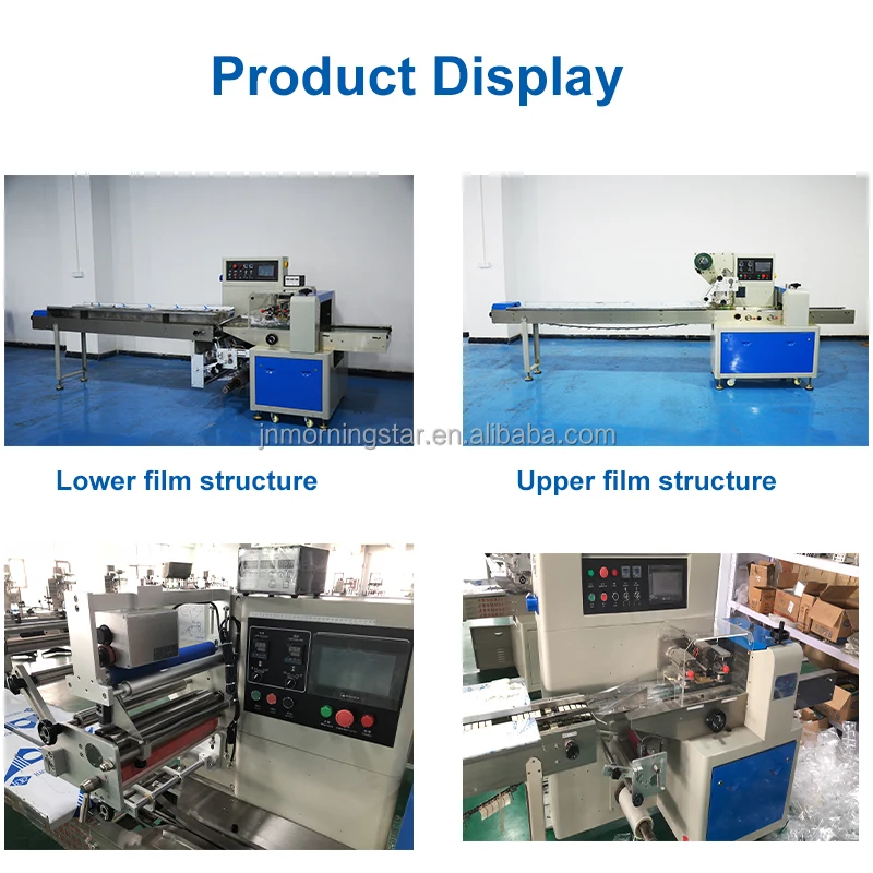 automatic plastic packaging machine food bags packaging packaging and printing machine