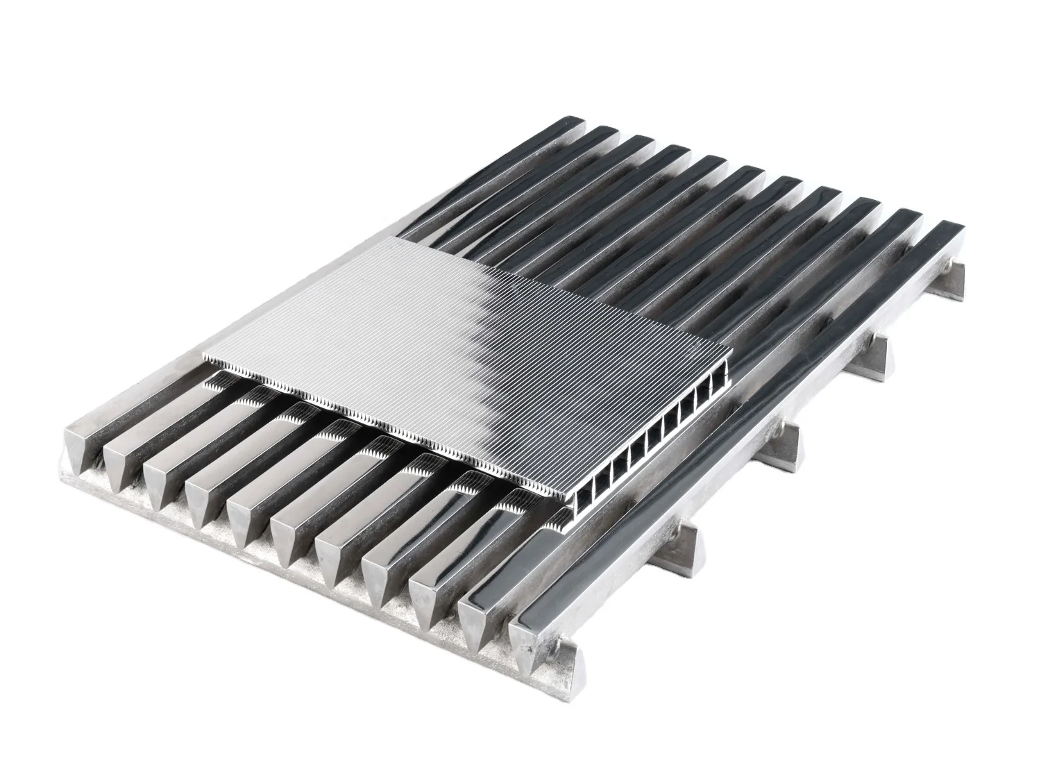 Johnson screen 316 316L wedge wire flat screen filter mesh for Static sieve screen Koi Pond 0.2 0.3 0.5 0.75mm slot  Filter Disc