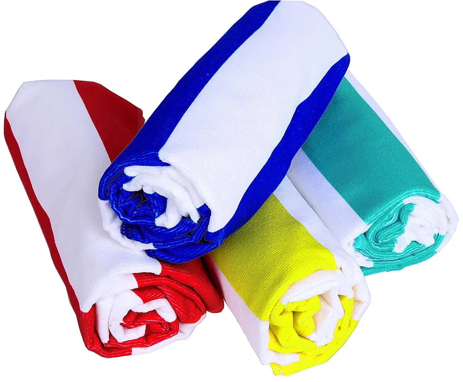 
personalized customized durable microfiber polyester beach towel in bag 