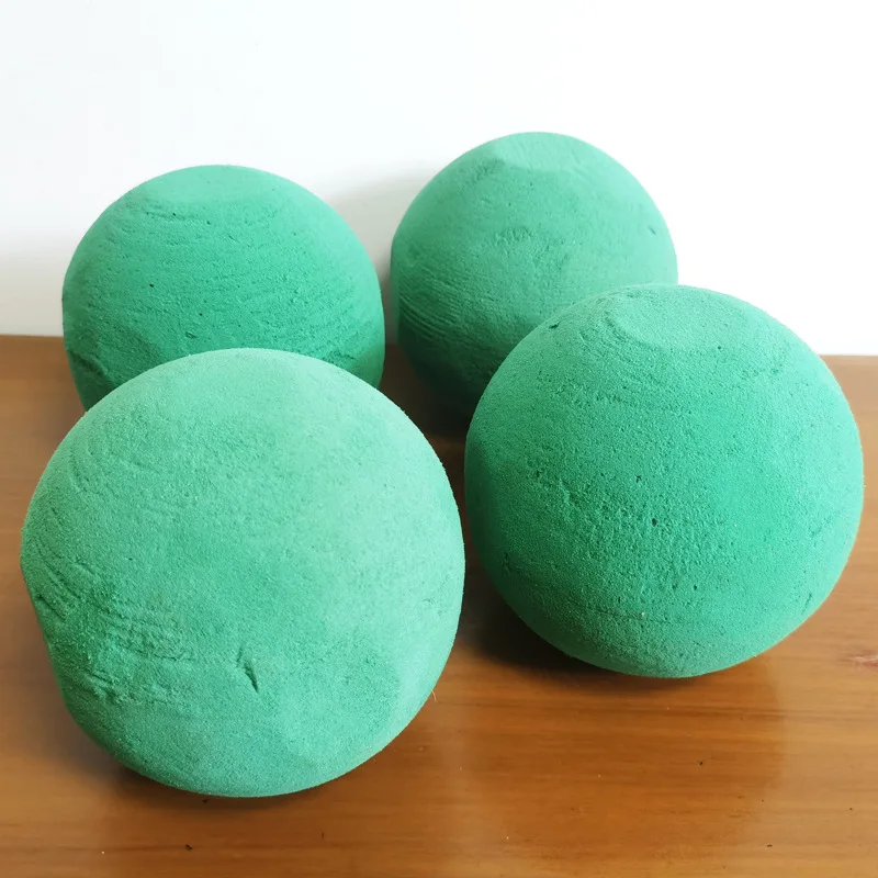 DREA round floral foam blocks wreath ball green EVA flower mud arrangements flora foam balls