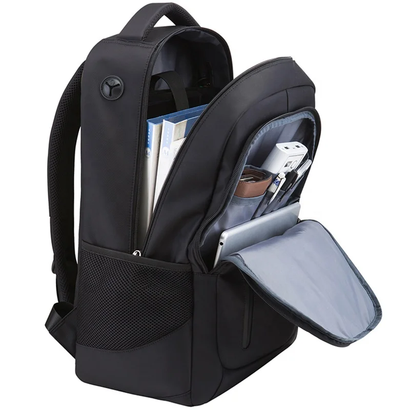 Slim Popular Wholesale Waterproof Backpacks For College Students New Style USB Business Travel Backpack Laptop Bag