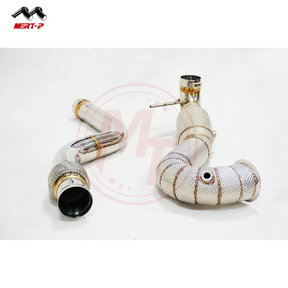  Выхлопная труба Mertop racing SS304 AMG A45 CLA45 GLA45 M133 2014 +
