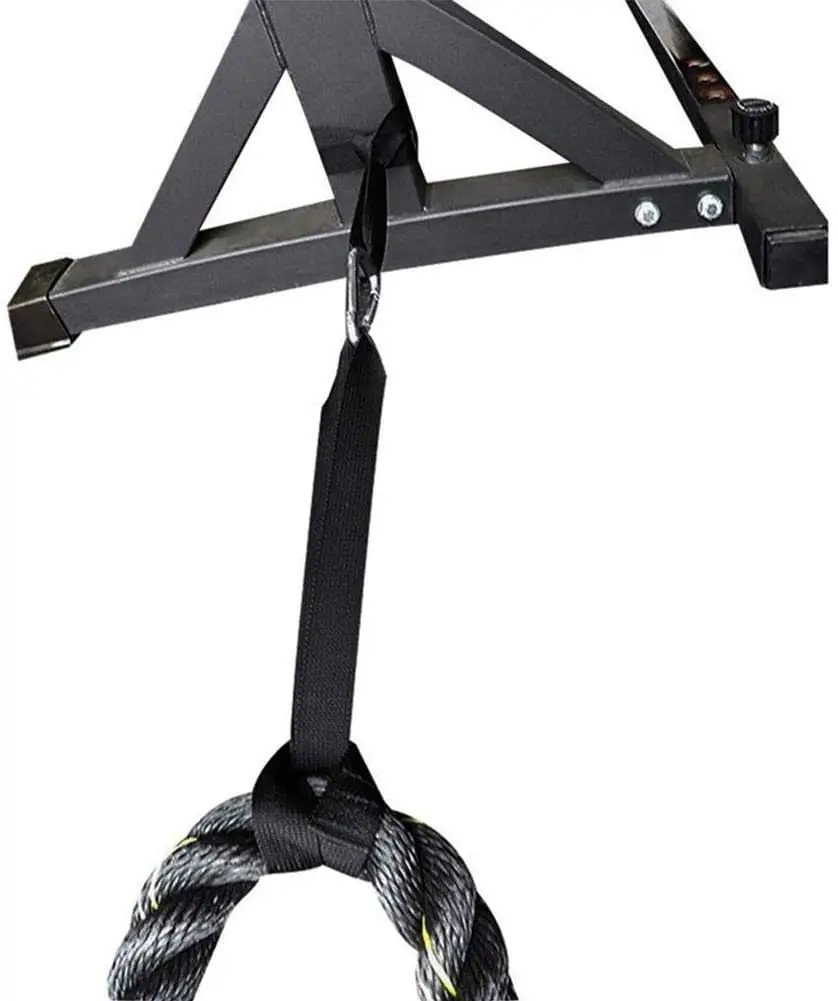 MOSC Battle Rope Anchor Kit with Nylon Straps & Carabiner Clip