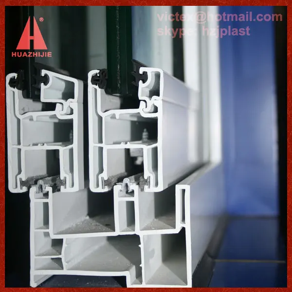 galvanised  steel reinforced plastic  profiles for pvc windows and doors  -Huazhijie VL