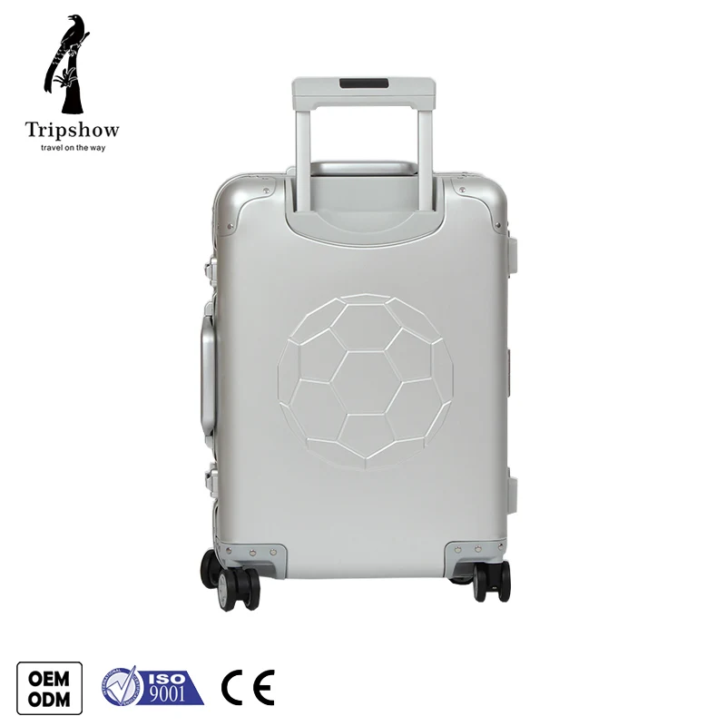Wholesale Aluminum Suitcase Hand Shell Suitcase With 360 Degree Spinner Wheel