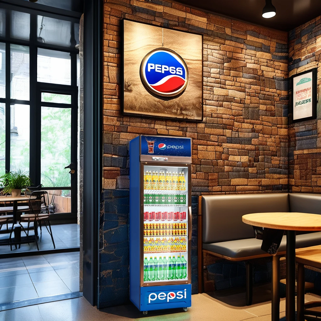 318L Promoted type Cheapest Commercial bottle cooler Beer chiller Drinks Display refrigerator Single door Beverage refrigerator