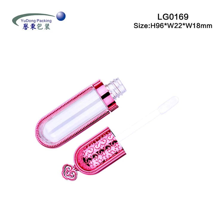 
Unique Fancy Empty Crown Pink Lip Gloss Tube With Custom Packaging Cosmetic Private Lable Lip Gloss Containers Wands 