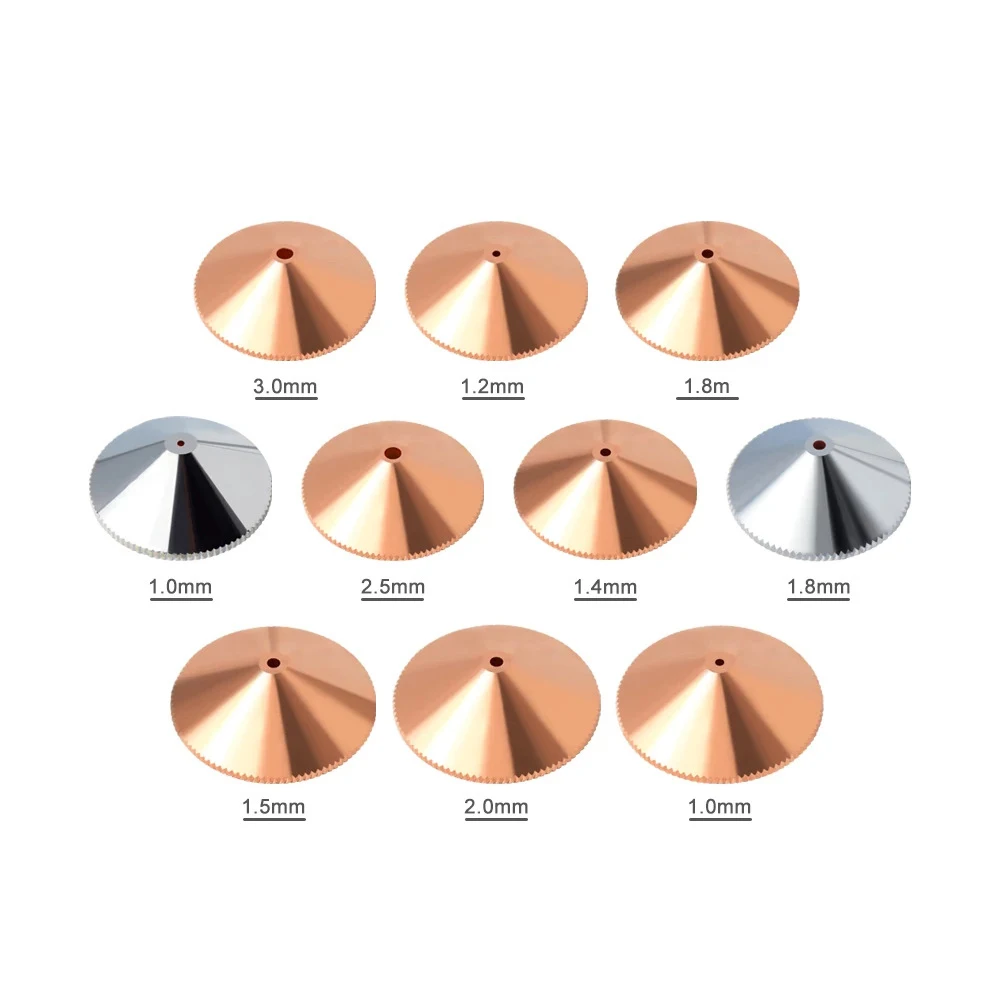 Laser Cutting Nozzle High Quality Fiber Laser Nozzles Lazer Head Brass Nozzles Laser Equipment Spare Parts