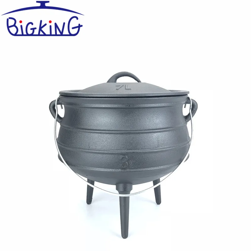 cast iron cauldron pot