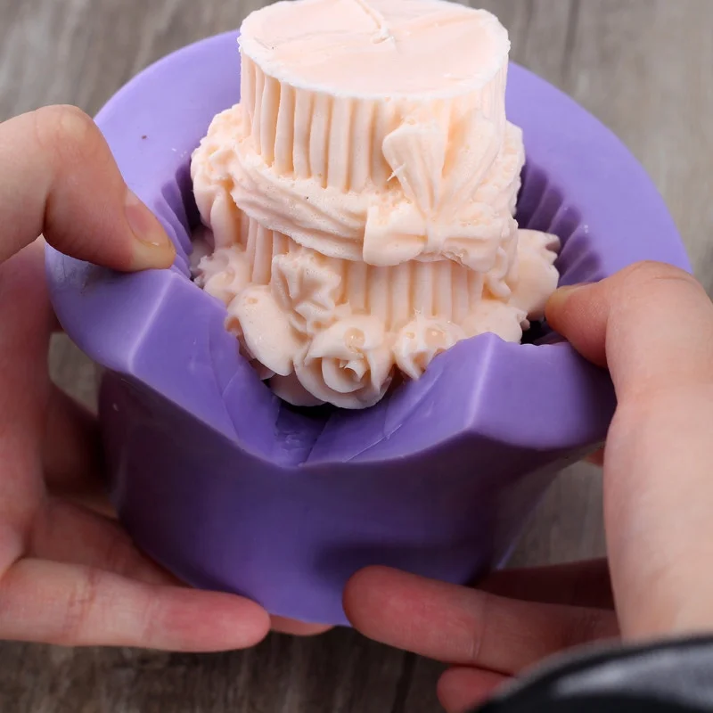 A Bouquet Of Roses 3D Silicone Molds for Soap Candle Making