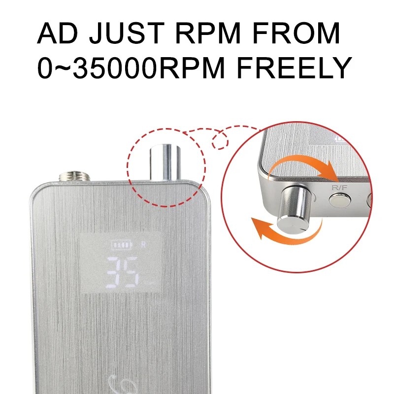 2023 IBelieve Professional Efile Cordless Rechargeable 80w Brushless Nail Drill Machine with Private Label for Salon Manicure