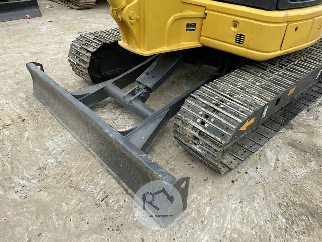 JAPAN Used Komatsu PC55MR mini Excavator Hydraulic Crawler backhoe With Dozer Blade  Mini Excavadora 5ton with CE