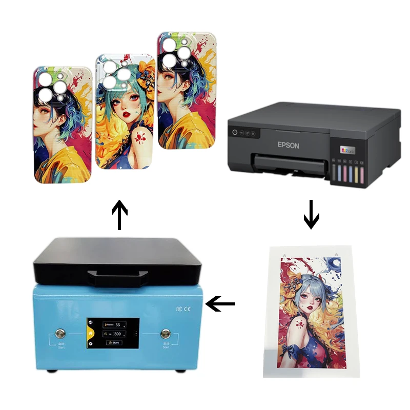 New Arrival Phone Case Printer Thermal Heat Transfer Machine for Phone Cases Photo DIY Customized Your Own Photos