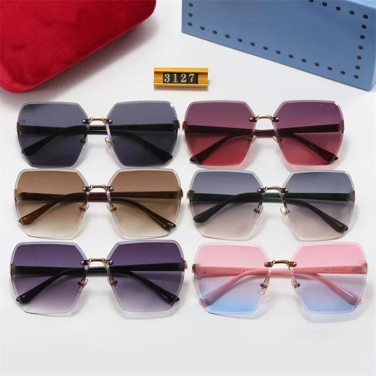 High quality designer sunglasses women men luxury brands oversized sunglasses